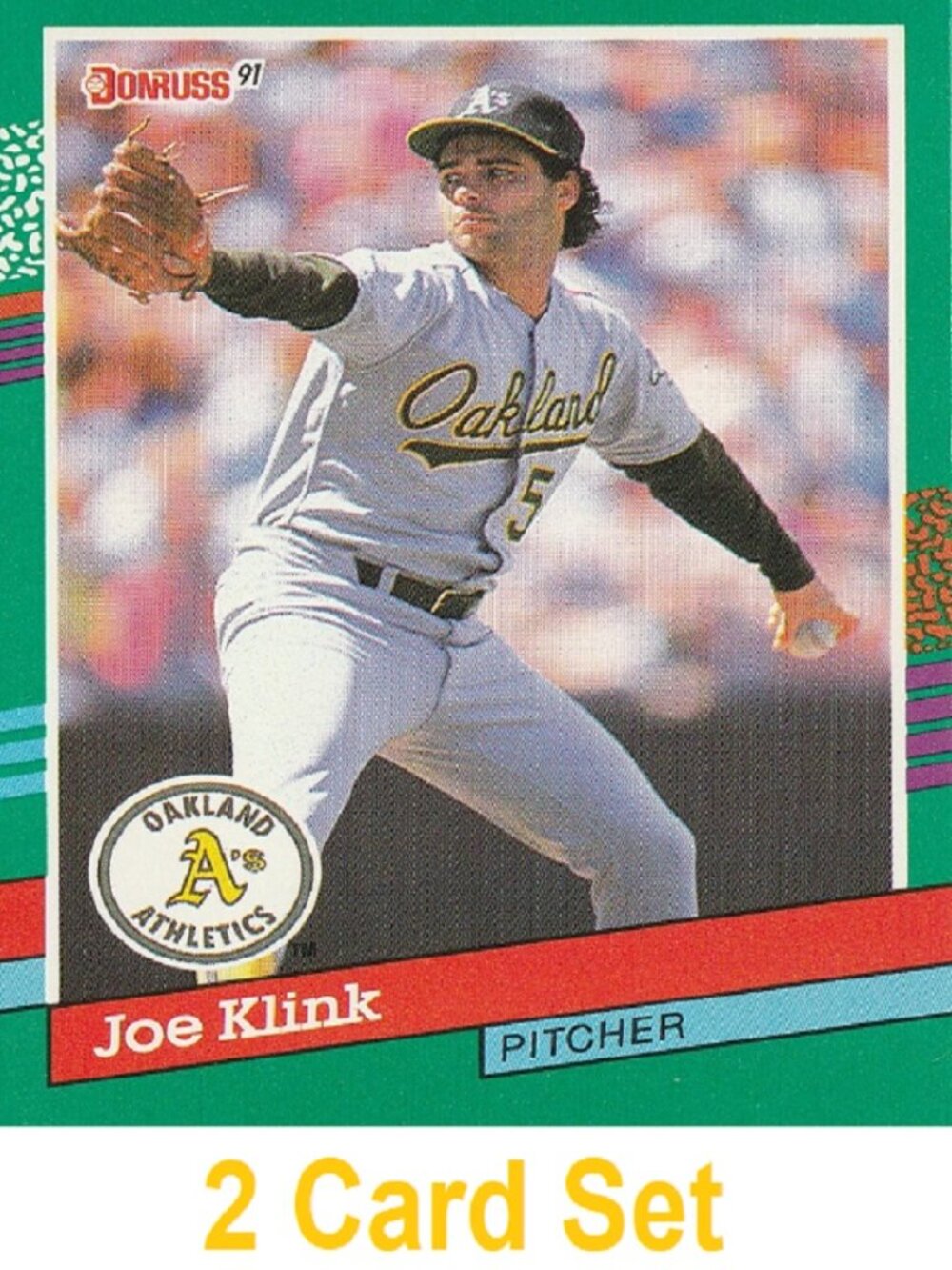 Joe Klink Baseball Card Collection